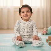 Pack of 3 - Premium Baby Sleepsuits Breathable Cotton Fabric